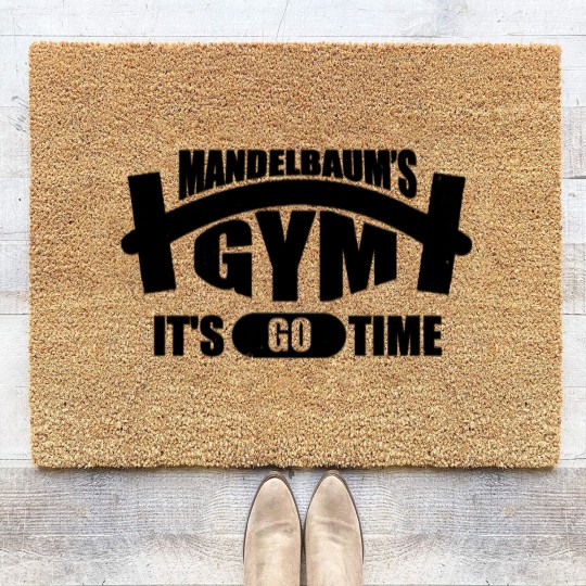 Discover Seinfeld Mandelbaum's Gym - Mandelbaums Gym - Coir Doormats