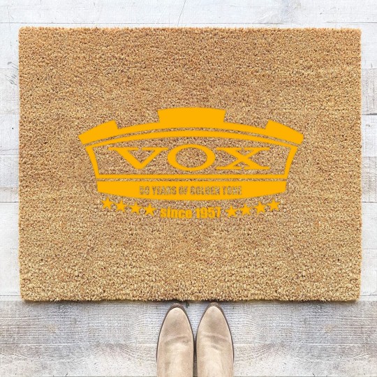 Discover Vox Amplifiers Rock And Roll Guitar Coir Doormats