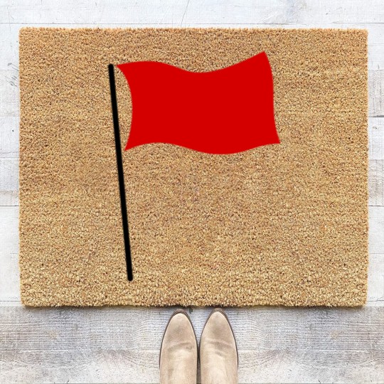 Discover red flag Coir Doormats