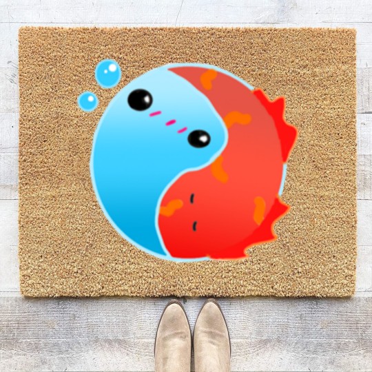 Discover Slime rancher lava and puddle slime. - Slime Rancher - Coir Doormats