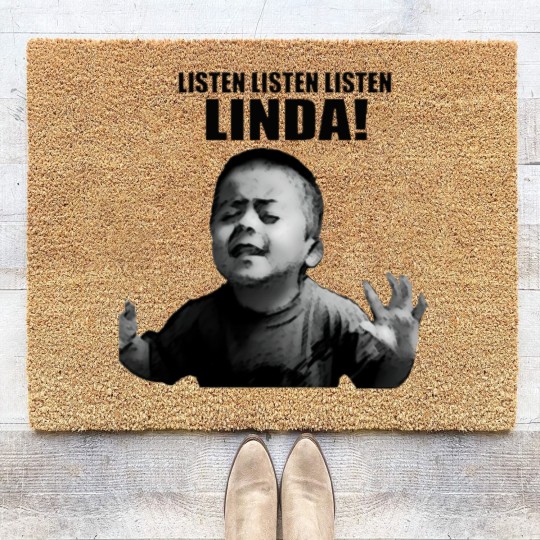 Discover listen linda Coir Doormats