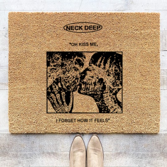 Discover neck deep merch Coir Doormats