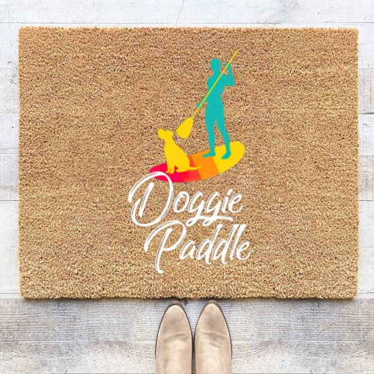 Discover Sup Dog Standup Paddle Board Gift Gift Coir Doormats Coir Doormats