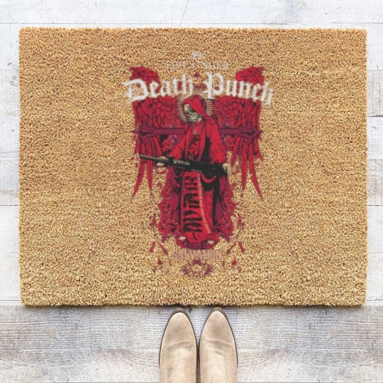 Discover Five Finger Death Punch Band Coir Doormats