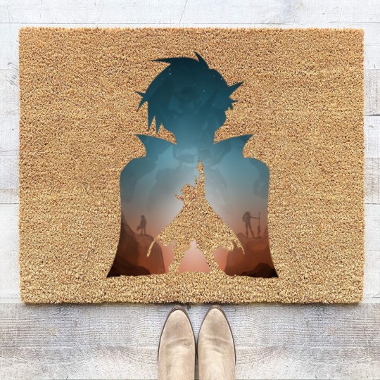 Discover Team Gurren - Gurren Lagann - Coir Doormats
