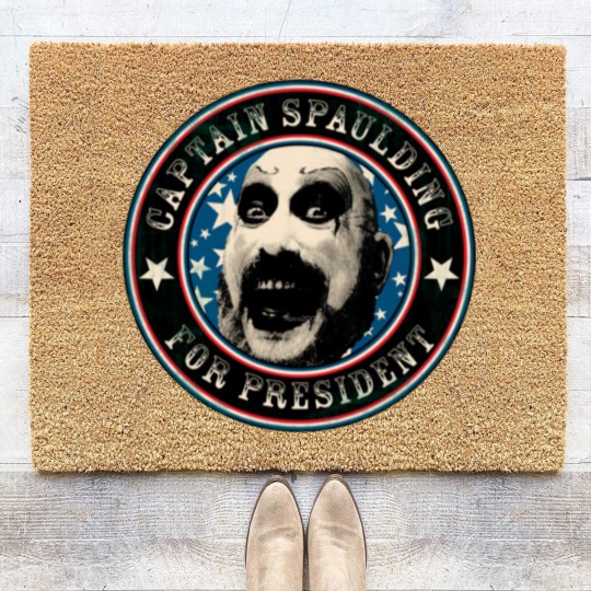 Discover Captain Spaulding For President Coir Doormats Coir Doormats