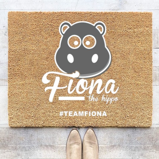 Discover Fiona The Hippo Coir Doormats
