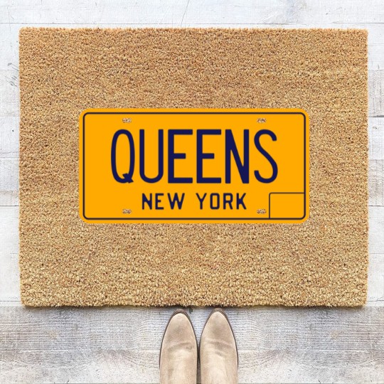 Discover QUEENS 1973 Coir Doormats