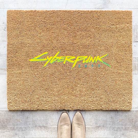 Discover a cyberpunk game Coir Doormats - Cyberpunk - Coir Doormats
