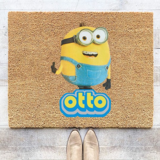 Discover Otto Coir Doormats, Minion Despicable Me Coir Doormats, Minions Road The Rise Of Gru Coir Doormats