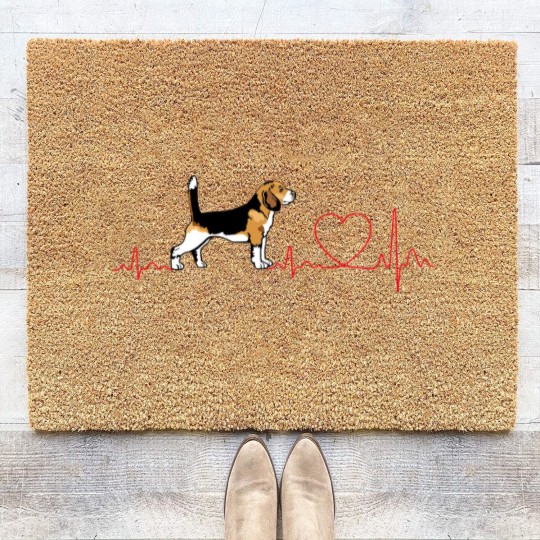 Discover Beagle love - Beagle - Coir Doormats