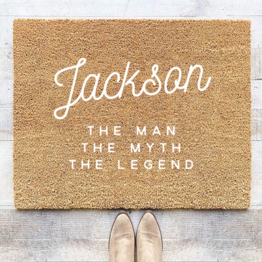 Discover Jackson the man the myth the legend Coir Doormats