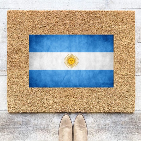 Discover Flag of Argentina Coir Doormats