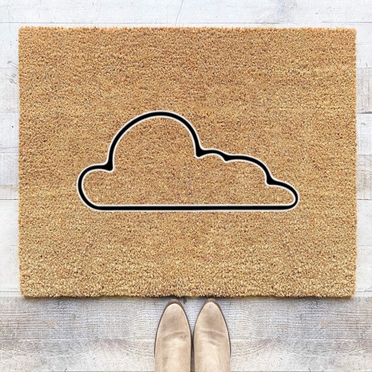 Discover Black Cloud - Cloud - Coir Doormats