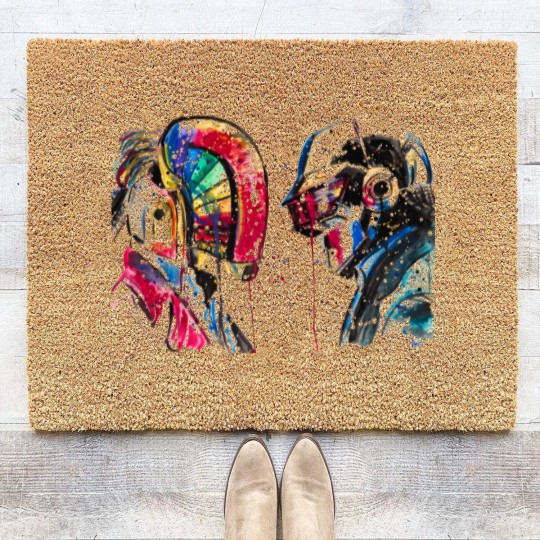 Discover Technologic-Daft Punk - Daft Punk - Coir Doormats