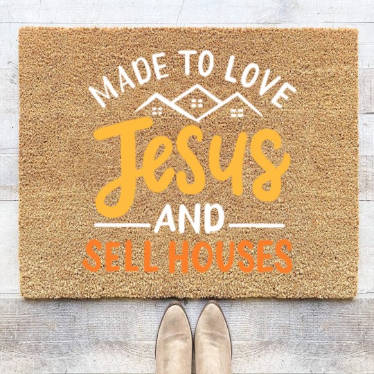 Discover Realtor Quote Coir Doormats
