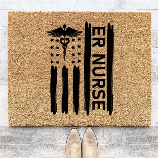 Discover ER Nurse Coir Doormats