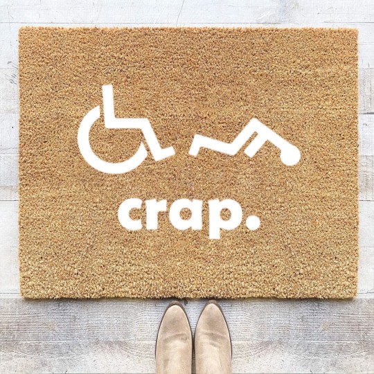 Discover Crap Handicap Coir Doormats