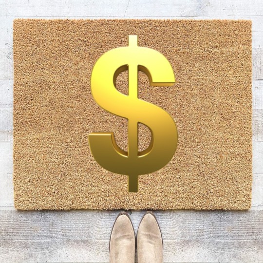 Discover dollar sign.png Coir Doormats