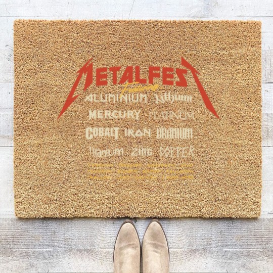 Discover metal fest Coir Doormats