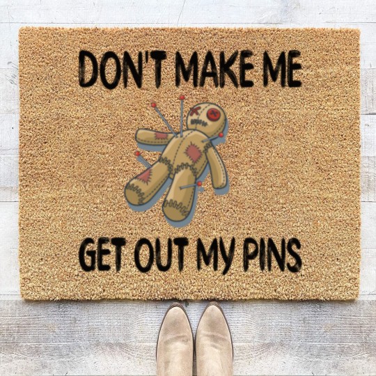 Discover Voodoo Doll Witchcraft Ritual Occult Voodoo Priest Coir Doormats
