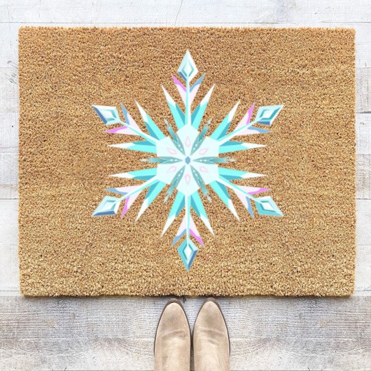 Discover Signature Snowflake II - Snowflake - Coir Doormats