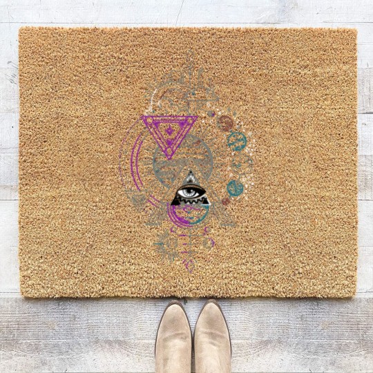 Discover Alignment Of The Planets Occult Coir Doormats