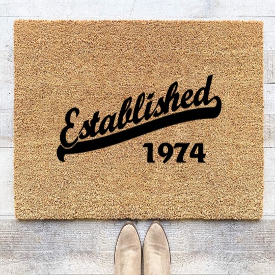 Discover Established 1974 Coir Doormats