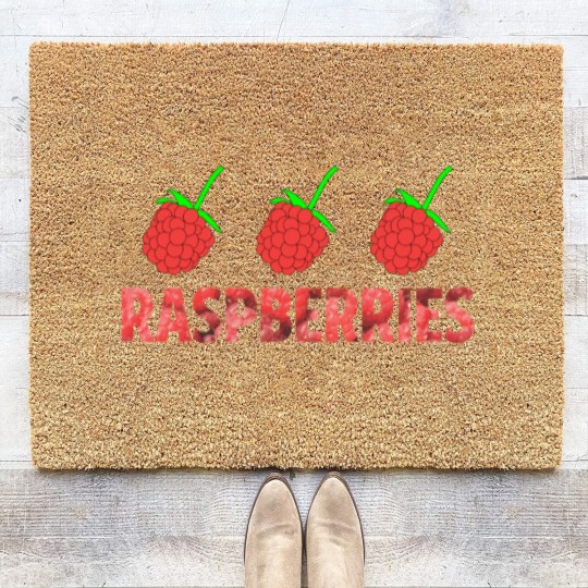 Discover RASPBERRIES Coir Doormats
