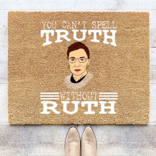 Discover Notorious RBG Coir Doormats Ruth Ginsburg Court Coir Doormats