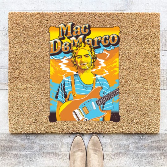 Discover Mac Demarco Coir Doormats , Mac Demarco Coir Doormats , Vintage 90s, Retro 90 Coir Doormats
