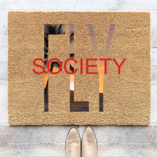 Discover Fly Society Paradise Coir Doormats