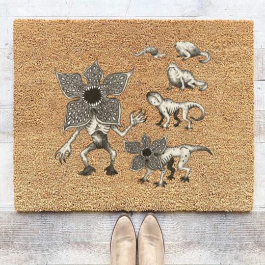 Discover Demogorgons Evolution - Demogorgon - Coir Doormats