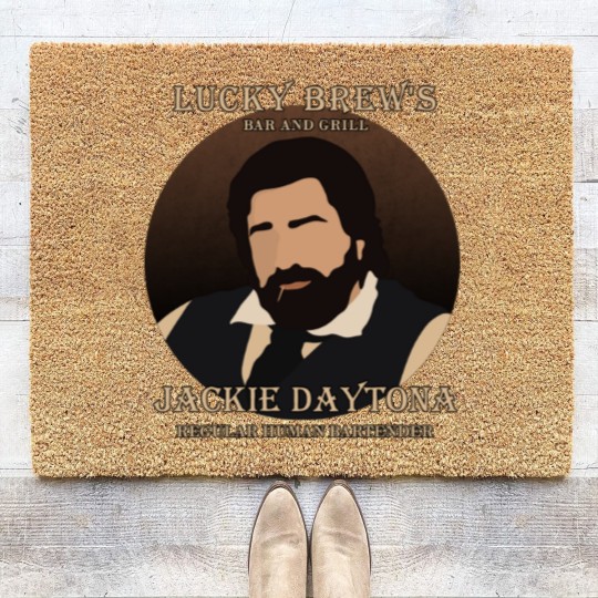Discover Jackie Daytona - Regular Human Bartender - Jackie Daytona - Coir Doormats