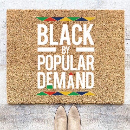 Discover Black By Popular Demand - Black By Popular Demand - Coir Doormats