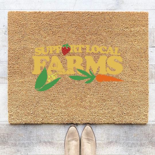 Discover Support Local Farms - Support Local Farms - Coir Doormats