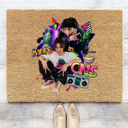 Discover BTS J-Hope Coir Doormats