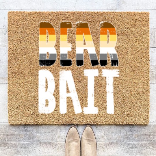 Discover Bear Bait - LGBT Gay Pride Bear Community Bear Coir Doormats
