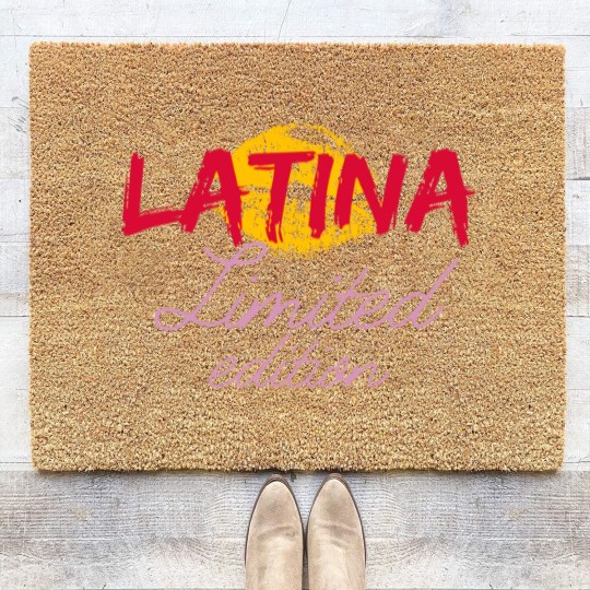 Discover Latina  hispanic pride - Latina - Coir Doormats
