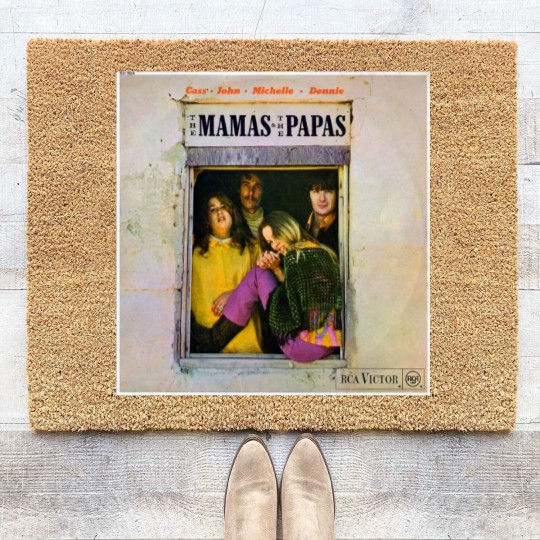 Discover cass john michelle dennie - The Mamas And The Papas - Coir Doormats