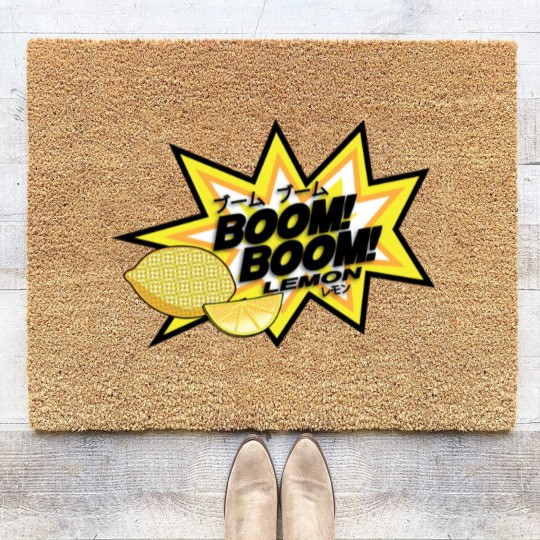 Discover Boom Boom Lemon - Boom Boom Lemon - Coir Doormats