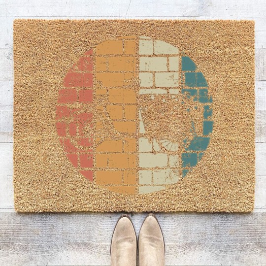 Discover Cargo Bike Retro Coir Doormats