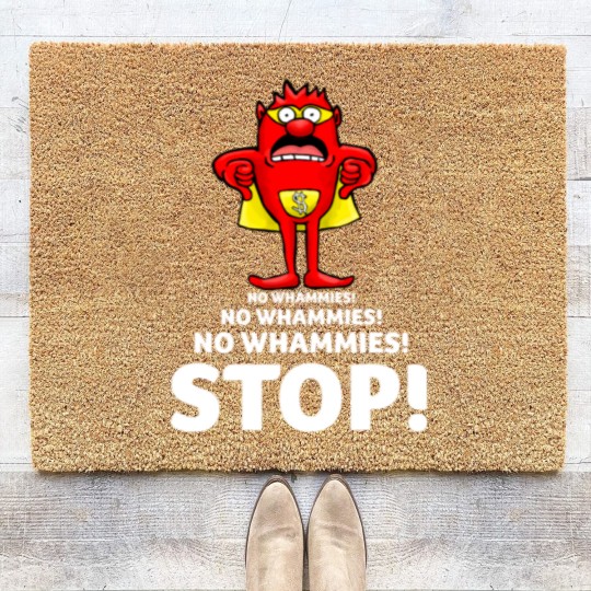 Discover Press Your Luck No Whammies Stop Coir Doormats