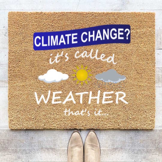 Discover Climate Change is Weather Coir Doormats