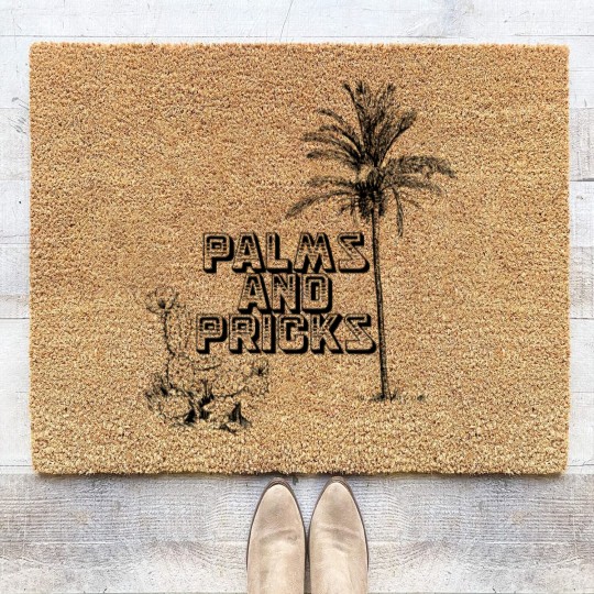Discover Palms and Pricks Vintage - Vintage Cactus - Coir Doormats