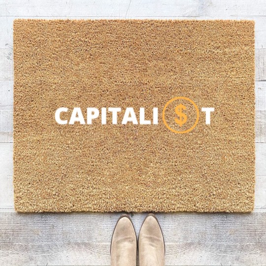 Discover Capitalism And Capitalist Coir Doormats