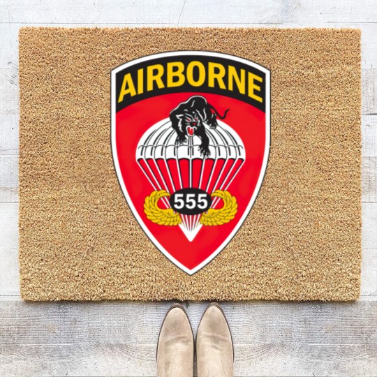 Discover 555Th Parachute Infantry Battalion Gift Coir Doormats Coir Doormats