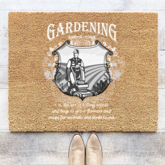 Discover Gardening - Gardening Definition Coir Doormats