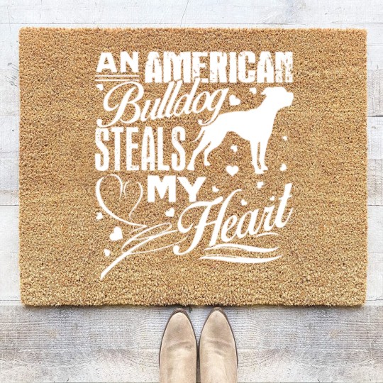 Discover American Bulldog Coir Doormats Coir Doormats