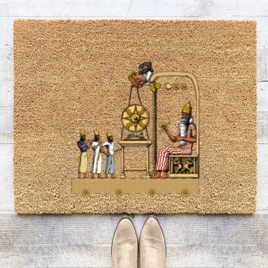 Discover Anunnaki Tablets Coir Doormats